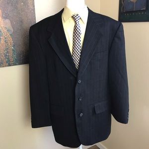 Hardy Amies vintage pinstriped blazer